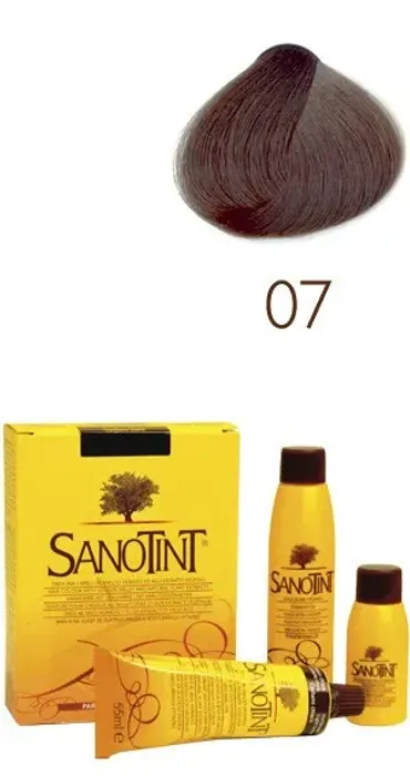 Sanotint 07 Barva na vlasy CLASSIC popelavý kaštan 125 ml